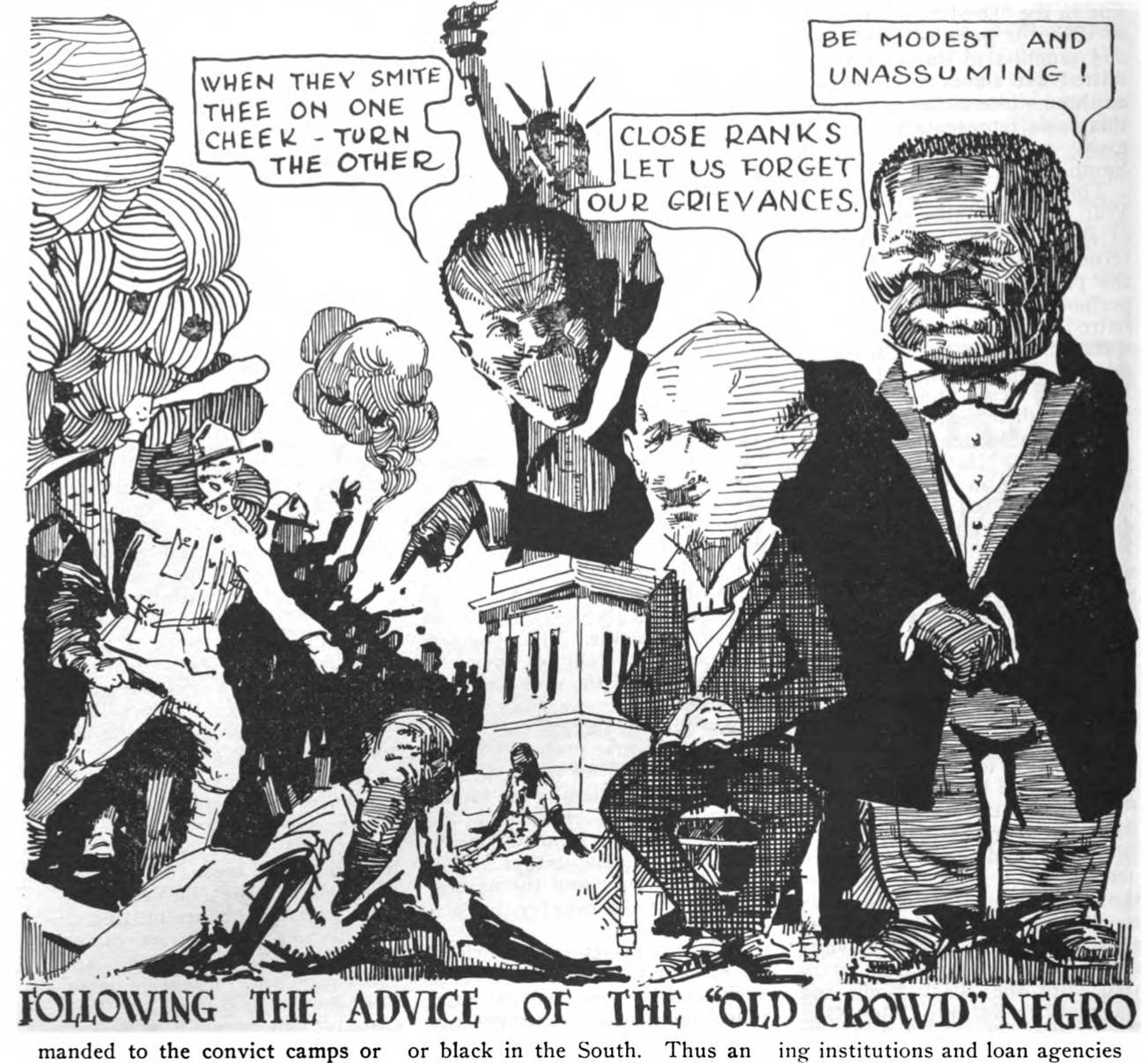 Following the Advice of the 'Old Crowd' Negro, The Messenger
